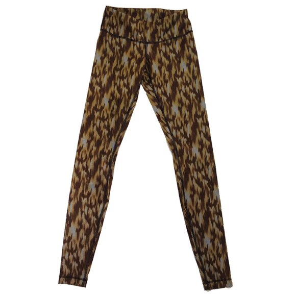 Lululemon Lululemon Wunder Under Tight Camouflage Pear Inkwell - Picture 4 of 14